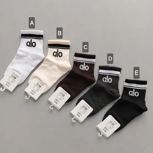 جوراب alo نیم ساق 10رنگ (زنانه)