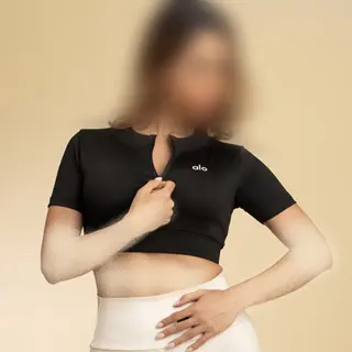کراپ نیم زیپ Alo باشگاهی 38 تا 48