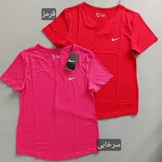 تیشرت سوزنی یقه هفت زنانه 38 40
