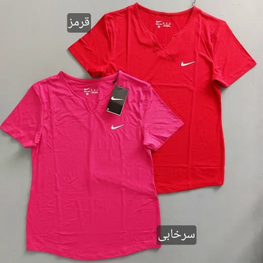 تیشرت سوزنی یقه هفت زنانه 38 40