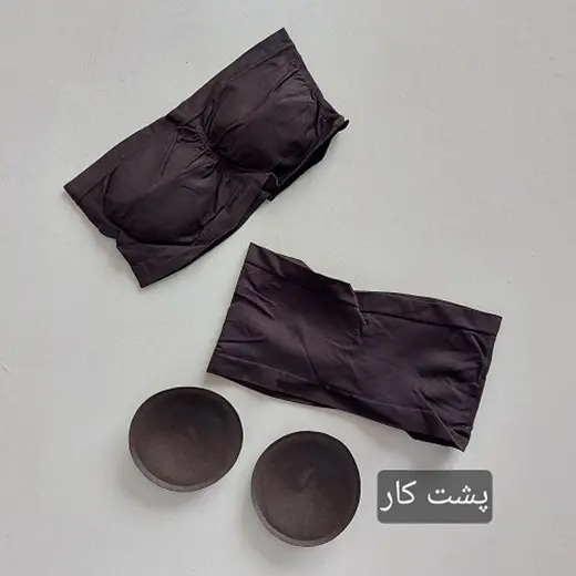 نیم تنه باندی مشکی سیملس 36 تا 42