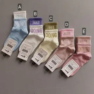 جوراب just doing نیم ساق دوکش (زنانه)