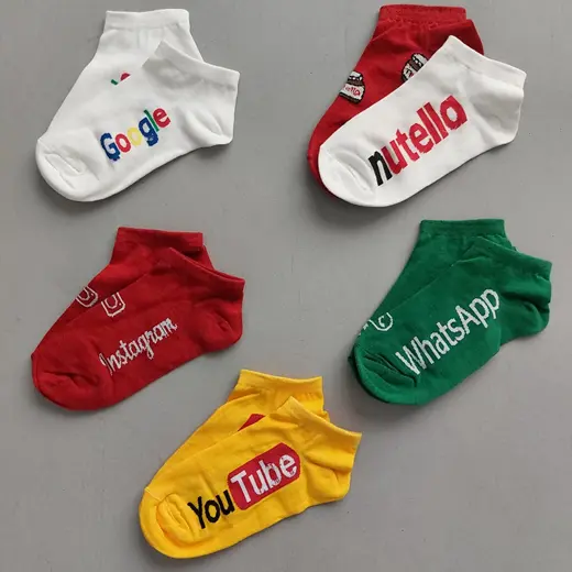 جوراب social media مچی (زنانه)