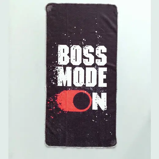 حوله ورزشی BOSS MODE سایز 50 در 100
