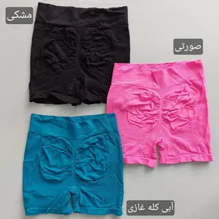 شورتک سیملس پشت چین دار 36 تا 42