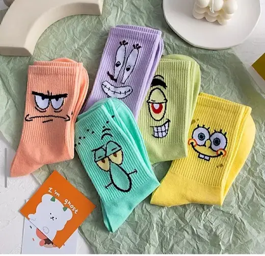 جوراب SpongeBob ساقدار (زنانه)