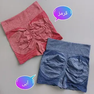شورتک پشت چین دار ورزشی زنانه 36 تا 42