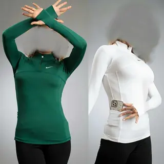 بلوز جیب دار فینگردار ورزشی زنانه 40 42