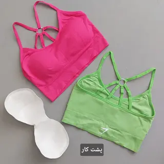 نیم تنه GYMSHARK پشت حلقه دار 36 تا 40