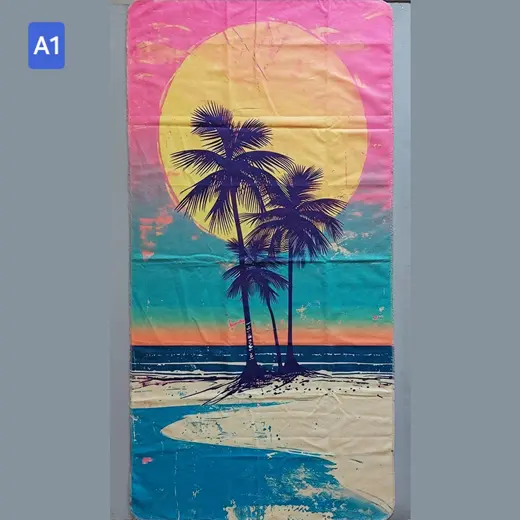 حوله استخر و حمام سایز بزرگ 75 در 150 سانت