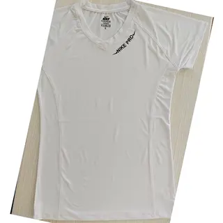 تیشرت زنانه یقه هفت nike pro زرد 36 38