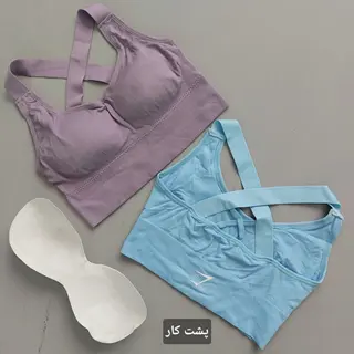 نیم تنه GYMSHAR پشت ضربدری 36 تا 44