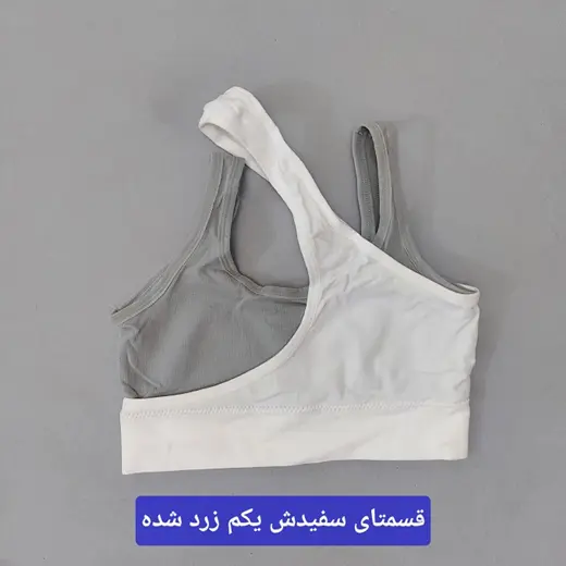 نیم تنه ورزشی بدون کاپ (ایراد دار) 36 تا 42