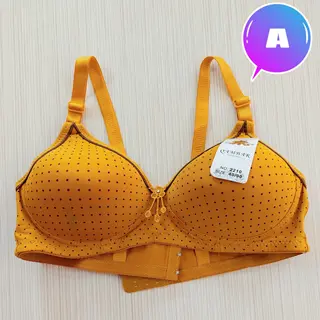 سوتین اسفنجی خردلی سایز 95
