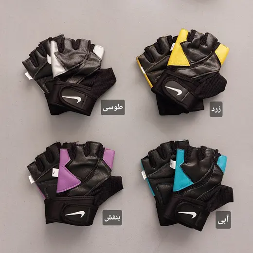 دستکش چرمی مچ بند دار (زنانه)