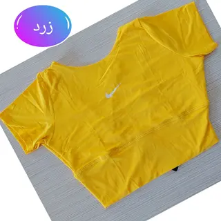 تیشرت کراپ پشت ضربدری زنانه
