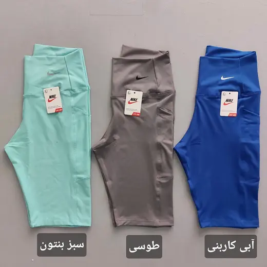 شلوارک کمر گنی جیب دار 42 تا 48