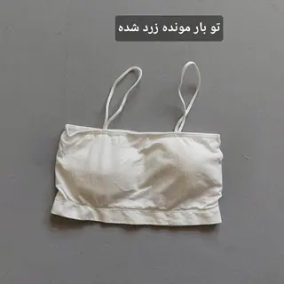 نیم تنه کاپ متحرک سفید سایز 36 38 (ایراد دار)