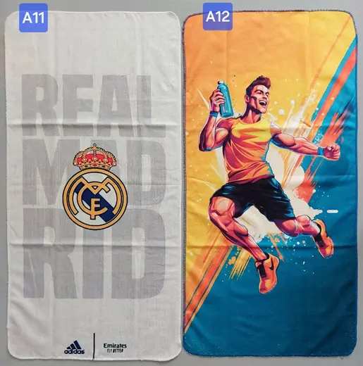 حوله و زیرانداز باشگاهی سایز 50×100