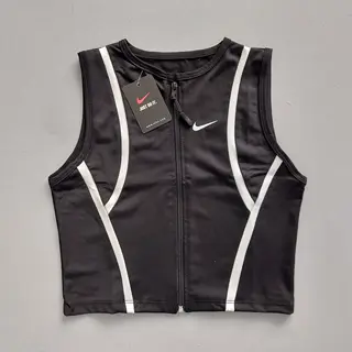 کراپ zip up تک رنگ مشکی 36 تا 44